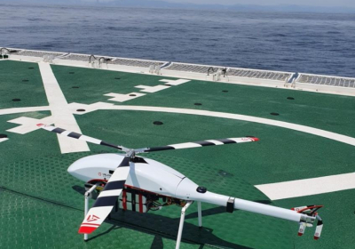해경 최초 무인헬리콥터, 남해안 상공 경비