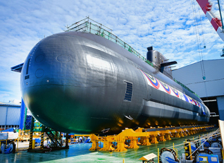 해군 3000톤급 잠수함 신채호함 진수